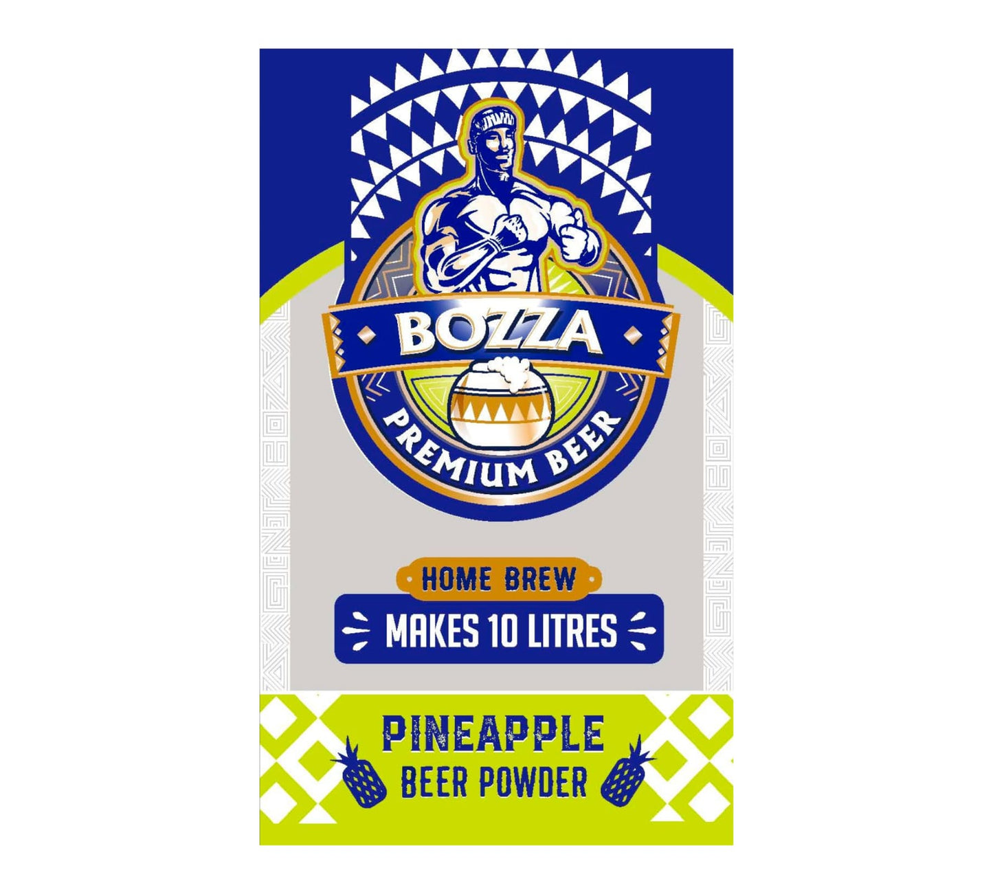 Bozza Premium Pineapple Beer Powder 10 Pack